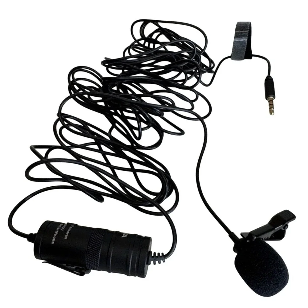 Boya BY-M1 Omnidirectional Lavalier Microphone for DSLR Cameras and Smartphones‎